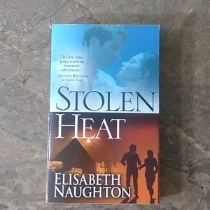 Stolen Heat by Elisabeth Naughton Romantic Suspense Paperback Novel